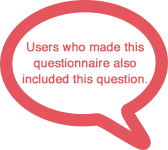 Users who used this template also included questions like these.