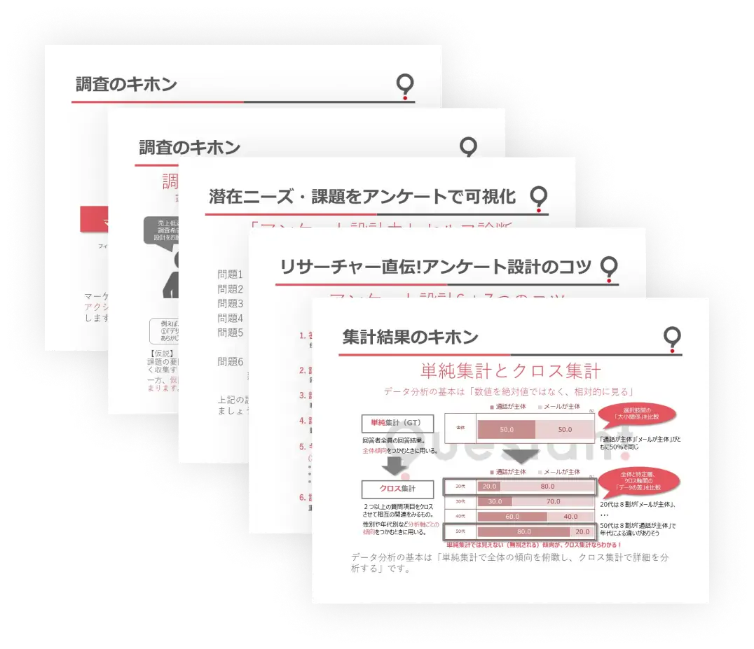 アンケート作成ツールを使ったセルフアンケートのコツ